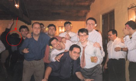 Pilar Torque en la boda de un contertulio